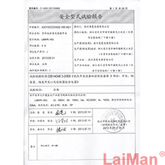 安全型式試驗(yàn)報(bào)告